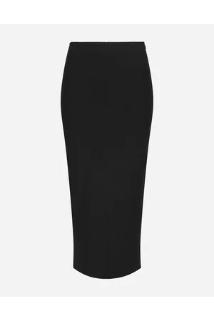 Dolce & Gabbana Jersey Full Milano Calf-length Skirt - Woman Skirts Jersey 36