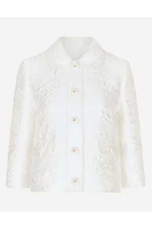 Dolce & Gabbana Gabbana Brocade Jacket - Woman Coats And Jackets Fabric 40
