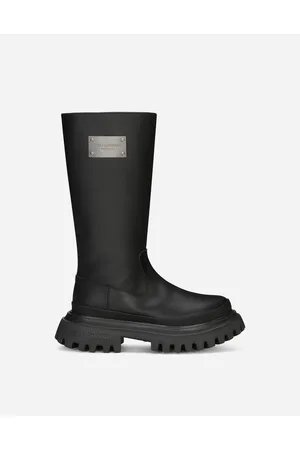 Dolce & Gabbana Calfskin Boots - Woman Shoes (24-38) Leather 27