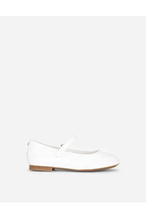 Dolce & Gabbana Patent Leather Ballet Flats - Woman Shoes (24-38) Leather 25