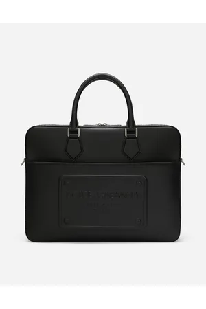 Dolce & Gabbana Calfskin Briefcase - Man Crossbody Bags Leather Onesize