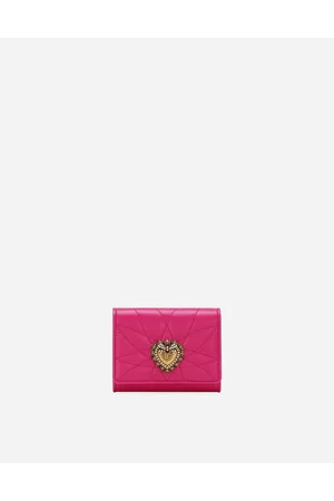 Dolce & Gabbana Devotion French Flap Wallet - Woman Wallets And Small Leather Goods Leather Onesize
