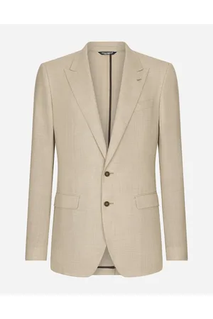 Dolce & Gabbana Single-breasted Wool Taormina-fit Jacket - Man Suits And Blazers 44