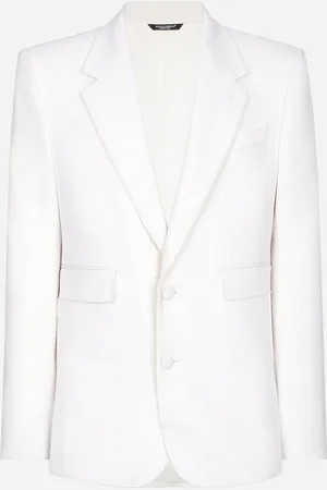 Dolce & Gabbana Single-breasted Stretch Wool Sicilia-fit Jacket - Man Suits And Blazers 50