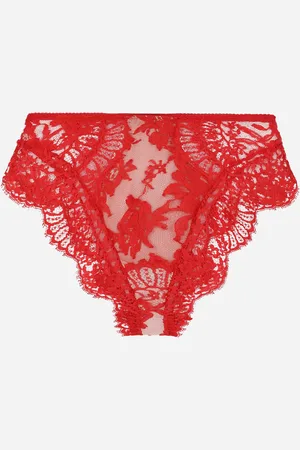 Dolce & Gabbana High-waisted Lace Briefs - Woman Underwear 1
