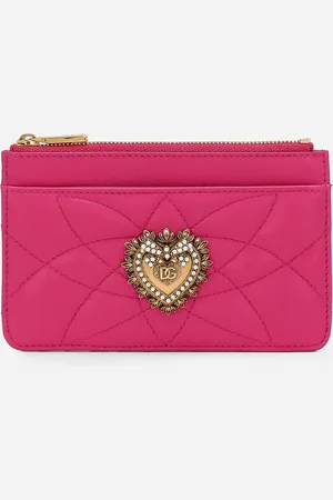 Dolce & Gabbana Medium Devotion Card Holder - Woman Wallets And Small Leather Goods Leather Onesize