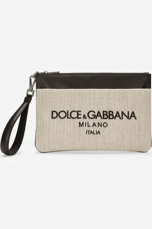 Dolce & Gabbana Canvas Pouch - Man Briefcase And Clutches Cotton Onesize