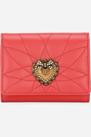 Dolce & Gabbana Devotion French Flap Wallet - Woman Wallets And Small Leather Goods Leather Onesize