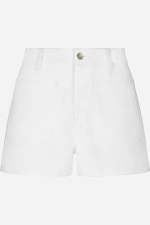 Dolce & Gabbana Denim Shorts - Woman Denim And Jeans Multi-colored 36