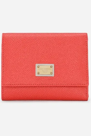 Dolce & Gabbana French Flap Wallet With Tag - Woman Wallets And Small Leather Goods Leather Onesize