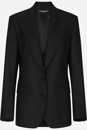 Dolce & Gabbana Single-breasted Woolen Jacket - Woman Blazers 40