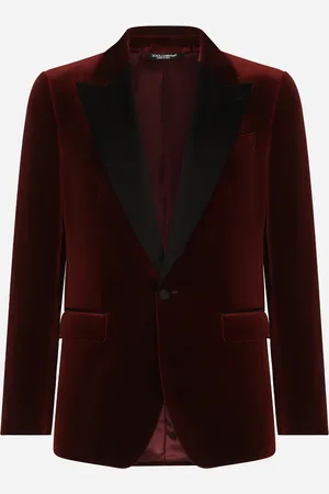 Dolce & Gabbana Velvet Tuxedo Jacket - Man Suits And Blazers 44