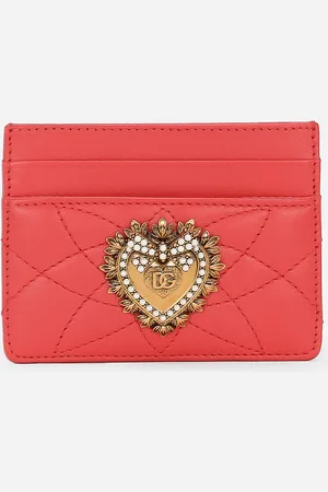 Dolce & Gabbana Devotion Card Holder - Woman Wallets And Small Leather Goods Leather Onesize