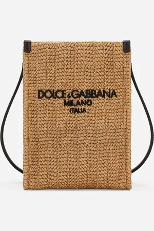 Dolce & Gabbana Small Woven Straw Shopper - Man Shoppers Onesize