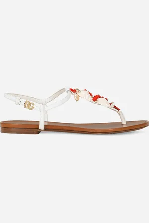 Dolce & Gabbana Infradito - Woman Flat Shoes 35