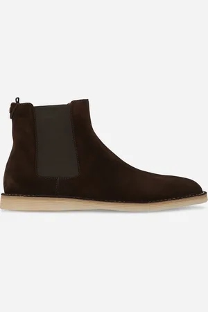 Dolce & Gabbana Suede Ankle Boots - Man Boots And Ankle Boots 39