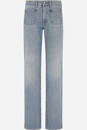 Dolce & Gabbana Cotton Denim Work Jeans - Woman Denim And Jeans Multi-colored 36