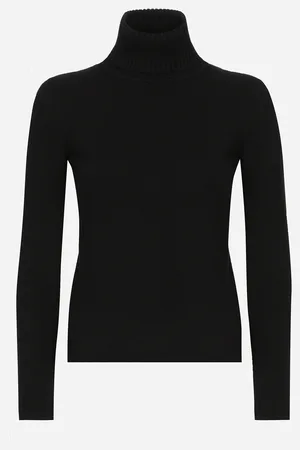 Dolce & Gabbana Cashmere Turtle-neck Sweater - Woman Sweaters And Cardigans 36
