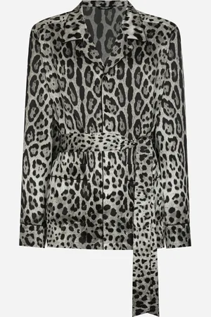 Dolce & Gabbana Leopard- Satin Robe - Man Underwear And Loungewear 44