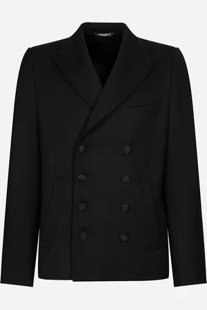 Dolce & Gabbana Double-breasted Embroidered Satin Jacket - Man Suits And Blazers 48
