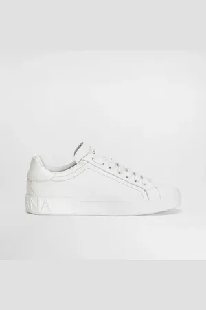 Dolce & Gabbana Calfskin Portofino Sneakers - Man Sneakers Leather 40