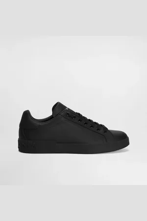 Dolce & Gabbana Calfskin Portofino Sneakers - Man Sneakers Leather 39