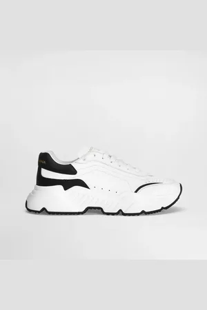 Dolce & Gabbana Daymaster Sneakers In Nappa Calfskin - Man Sneakers Black Leather 44