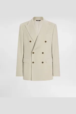 Dolce & Gabbana Double-breasted Velvet Jacket - Man Suits And Blazers 44
