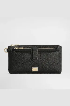 Dolce & Gabbana Dauphine Calfskin Card Holder - Woman Wallets And Small Leather Goods Leather Onesize