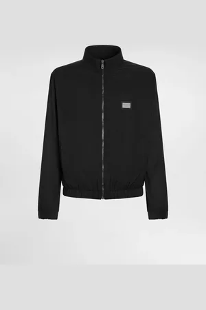 Dolce & Gabbana Light Nylon Jacket With Branded Tag - Man Coats And Jackets Fabric 46