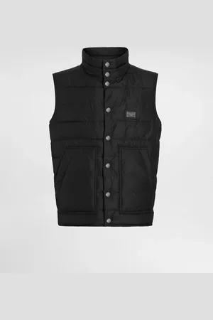 Dolce & Gabbana Nylon Vest With Branded Tag - Man Coats And Jackets Nylon 46