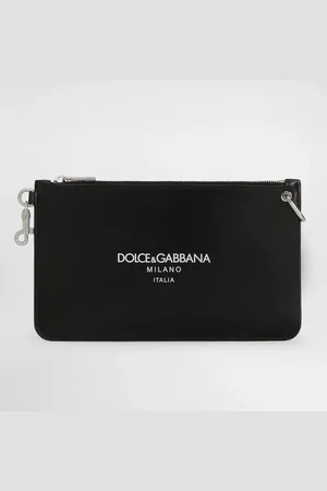 Dolce & Gabbana Calfskin Toiletry Bag - Man Briefcase And Clutches Onesize