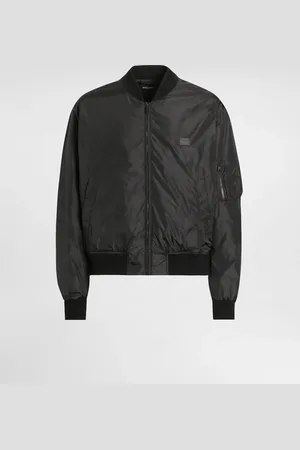 Dolce & Gabbana Padded Technical Fabric Bomber Jacket With Tag - Man Coats And Jackets 46