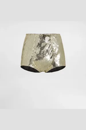 Dolce & Gabbana Sequined High-waisted Panties - Woman Underwear 1