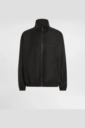 Dolce & Gabbana Wool Jacket With A High Neck And Tag - Man Coats And Jackets 48