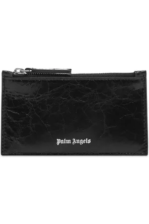 Palm Angels Crinkle Leather Cardholder