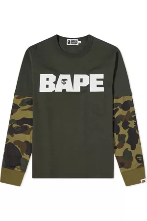 Buy AAPE BY A BATHING APE Long Sleeved T-Shirts for Men Online