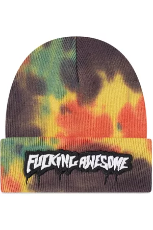 Fucking Awesome Velcro Stamp Cuff Beanie