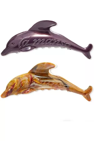 La Manso Dolphin Hair Clips - Set of 2