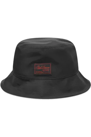 RAF SIMONS Patch Logo Bucket Hat
