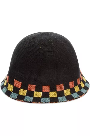 Paul Smith Men Hats - Checkerboard Crochet Hat