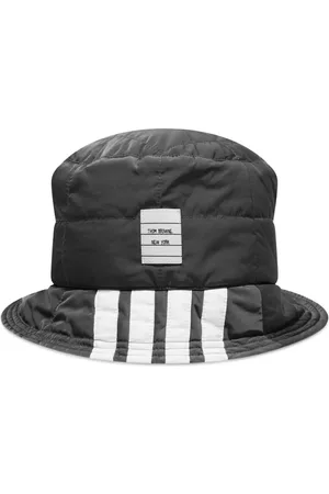 Thom Browne Men Hats - Quilted 4-Bar Bucket Hat