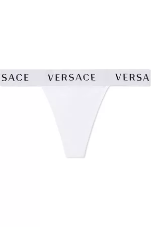 Versace Men Thongs - Tape Logo Thong