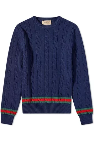 Gucci GRG Detail Cable Knit