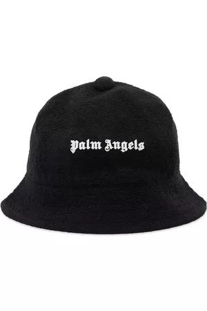 Palm Angels Men Hats - Boucle Logo Bucket Hat