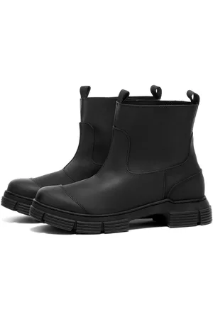 Ganni Recycled Rubber Ankle Boot