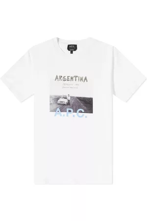 A.P.C. Men T-shirts - A.P.C Lucien Graphic Tee