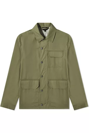 A.P.C. Men Jackets - Guilhem Waxed Cotton Jacket