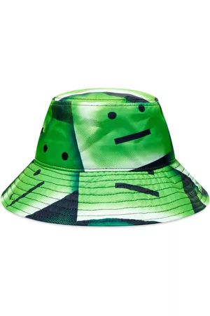Acne Studios Men Hats - Buko AOP Face Bucket Hat