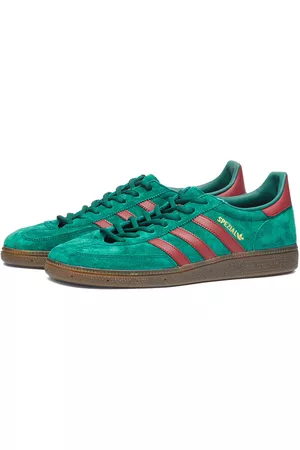 Adidas handball spezial trainers shop bold green raw amber gum